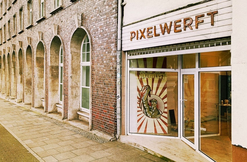 Pixelwerft Showroom in Kiel