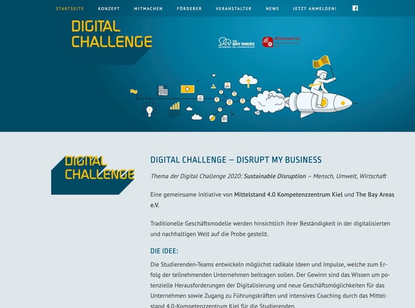 digital challenge webdesign isachsen