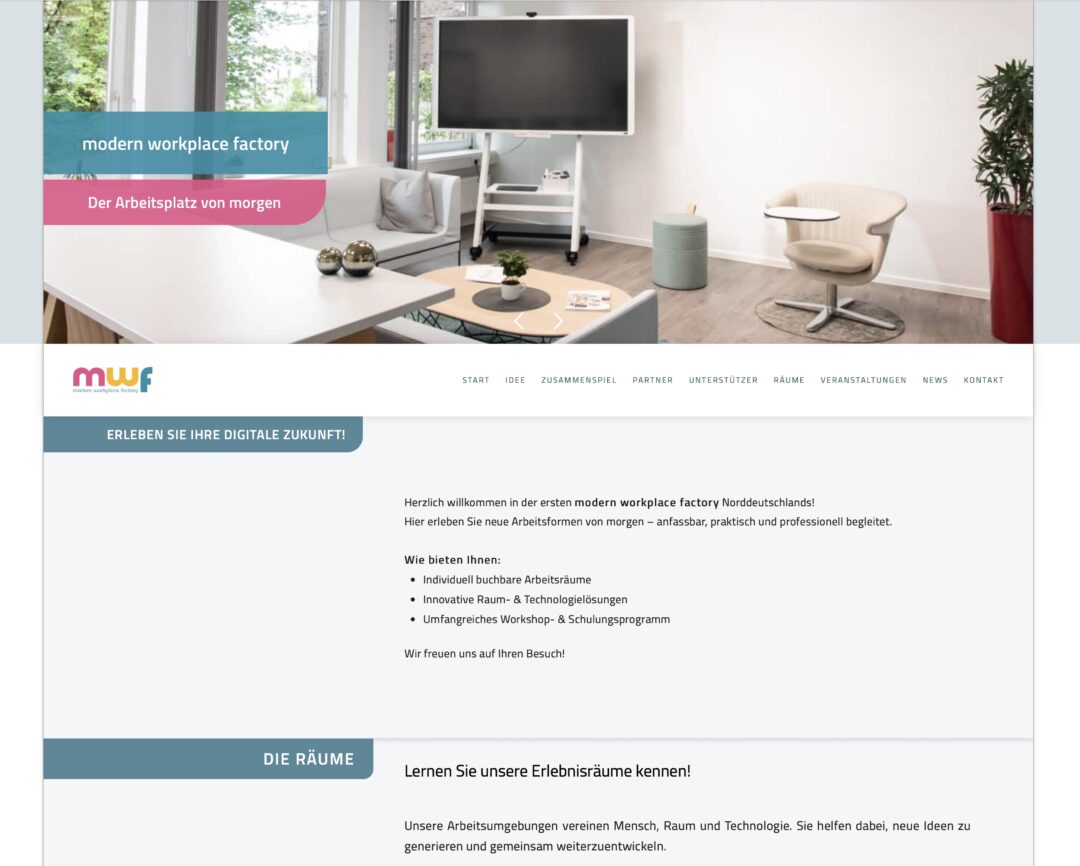 homepage erstellen